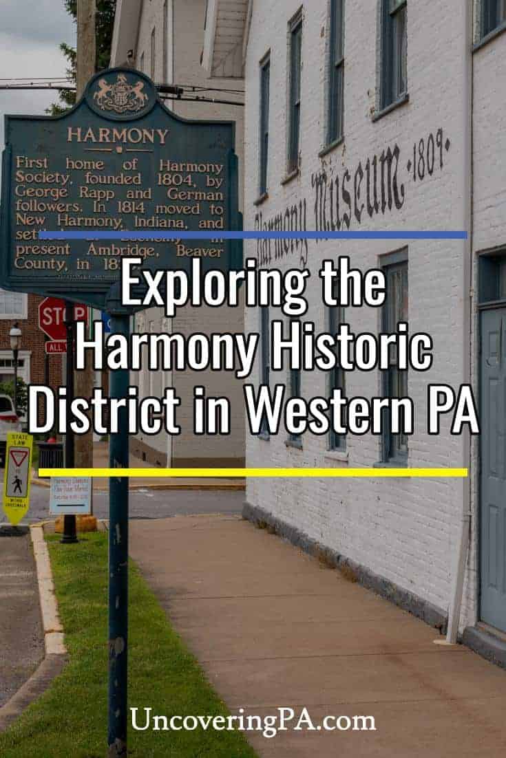 Visiting the Harmony Museum to Learn about Western PA's