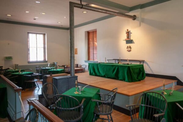 Inside the York County Courthouse in York, PA