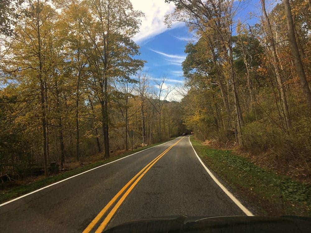 fall foliage road trip pennsylvania