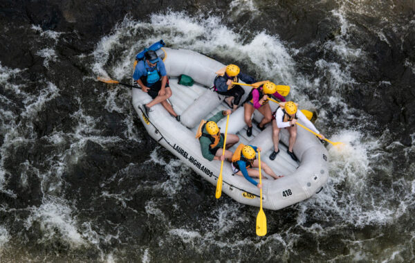 Rainy day activities in Ohiopyle: White Water Rafting