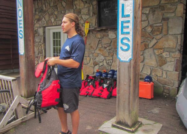 Guide with White Water Adventures in Ohiopyle, PA