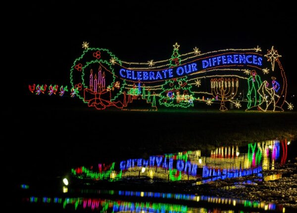 Displays at Hershey Sweet Lights in PA