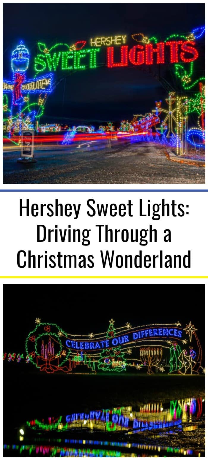 Hershey Sweet Lights Driving Through a Christmas Wonderland