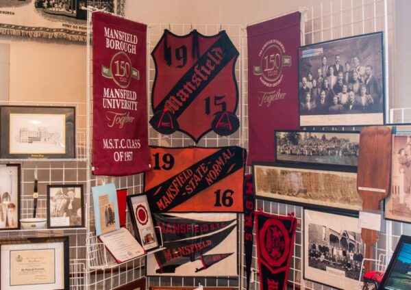 Mansfield University items at History Center on Main in Mansfield, PA