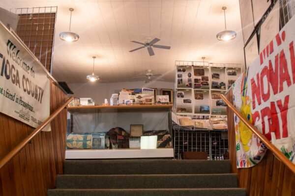 Inside the History Center on Main in Mansfield, PA