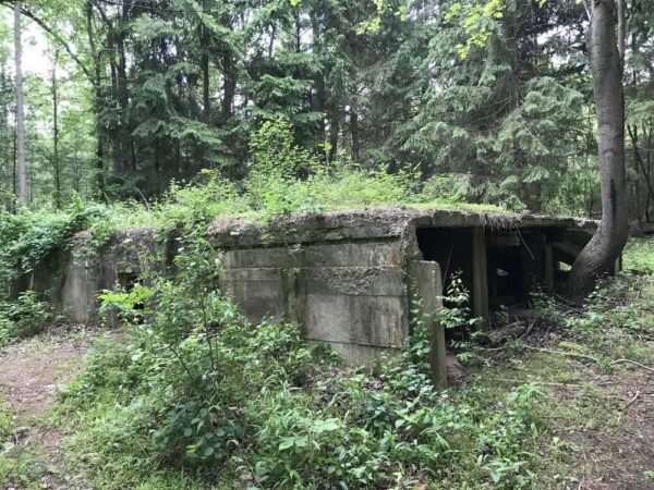 Ruins of Camp Michaux in Pennsylvania.