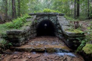 Hiking the Railroad Arch Trail in Buchanan State Forest to Amazing Ruins