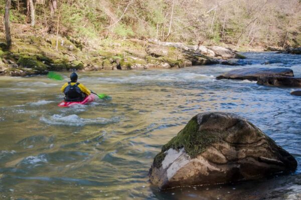 White water boating in McConnells Mill State Park