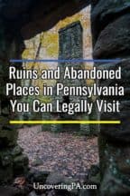 Posti abbandonati in Pennsylvania che puoi visitare legalmente