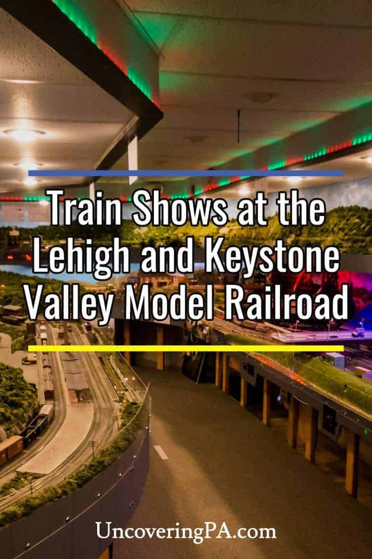 Taking in a Train Show at the Lehigh and Keystone Valley Model Railroad