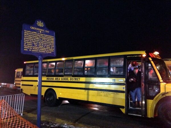 Shuttle Buses to Gobblers Knob for Groundhog Day