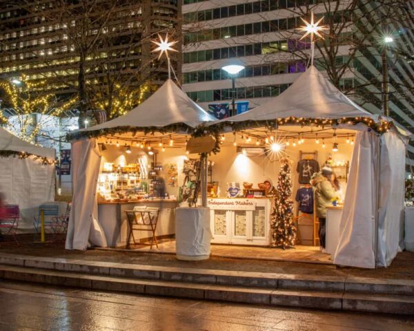 Made in Philadelphia Holiday Market in Dilworth Park