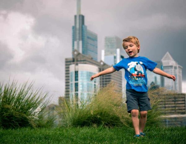 Park at Cira Green in Philly