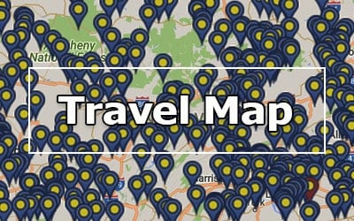 Pennsylvania Travel Map