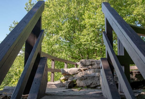 Lookout at Beartown Rocks in Jefferson County, PA