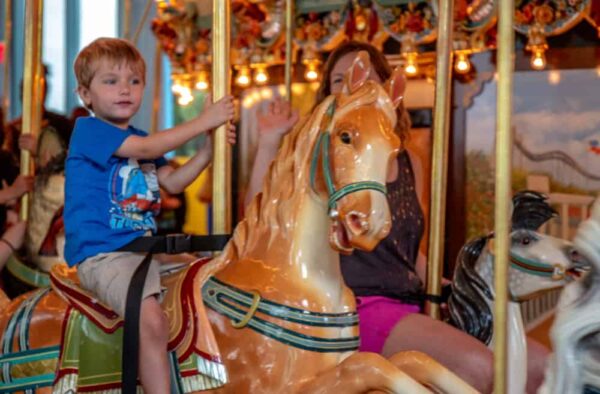 Carousel at the Please Touch Museum in Philadelphia, PA