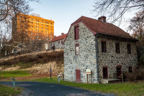 Buildings in Historic Bethlehem in the Lehigh Valley