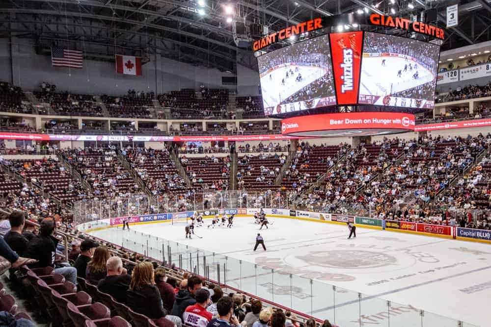 Giant Center Seating Chart Hershey Bears Two Birds Home