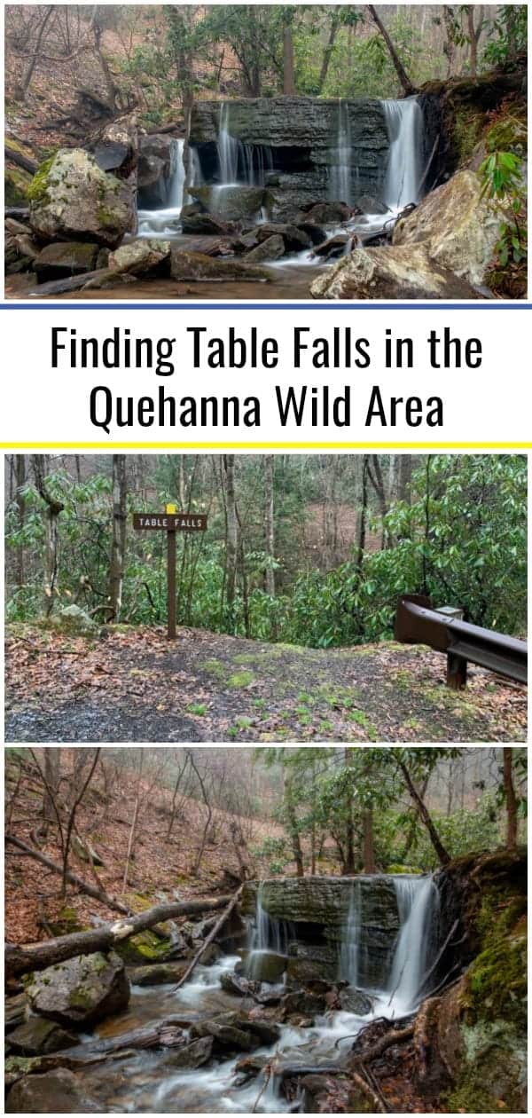 Pennsylvania Waterfalls Finding Table Falls in the Quehanna Wild Area