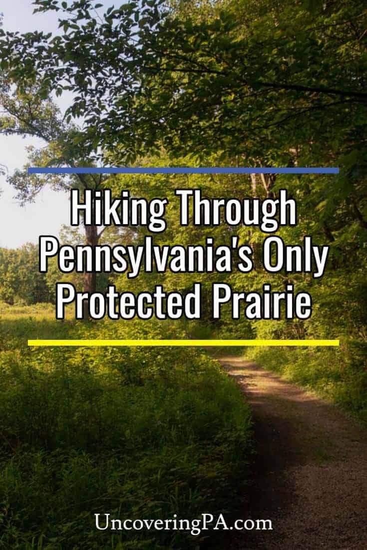 Hiking at the Jennings Environmental Education Center - Uncovering PA