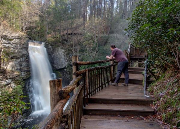 Bushkill Falls in the Poconos