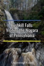 Bushkill Falls in PA