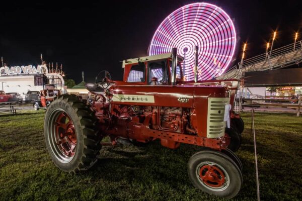 Tractor at a Pennsylvania fair