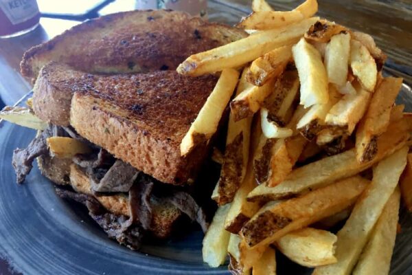 The Ohiopyle House Cafe offers great sandwiches