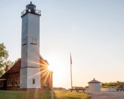 Visiting the 3 Lighthouses in Erie, PA