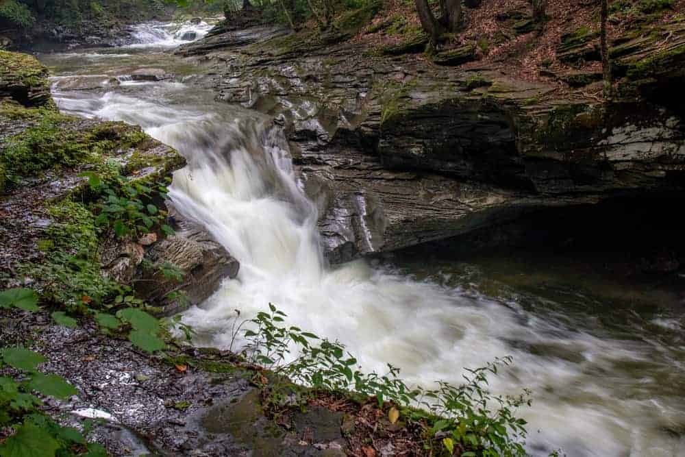 Pennsylvania Waterfalls: The Waterfalls of Rock Run in McIntyre Wild - Uncovering
