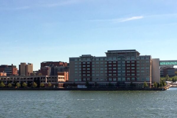 Waterfront hotel near Presque Isle State Park