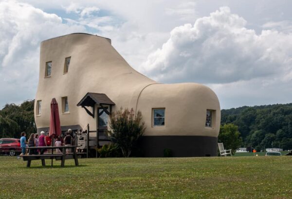 The Haines Shoe House is one of the strangest roadside attractions in PA.