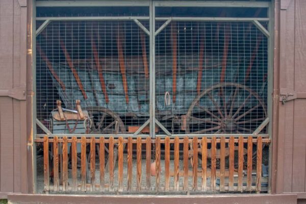 Conestoga Wagon at Historic Hanna's Town near Greensburg, PA