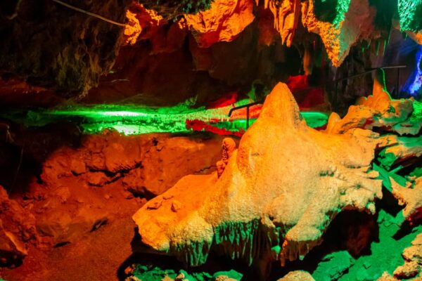 Visiting Coral Caverns in Bedford County, PA