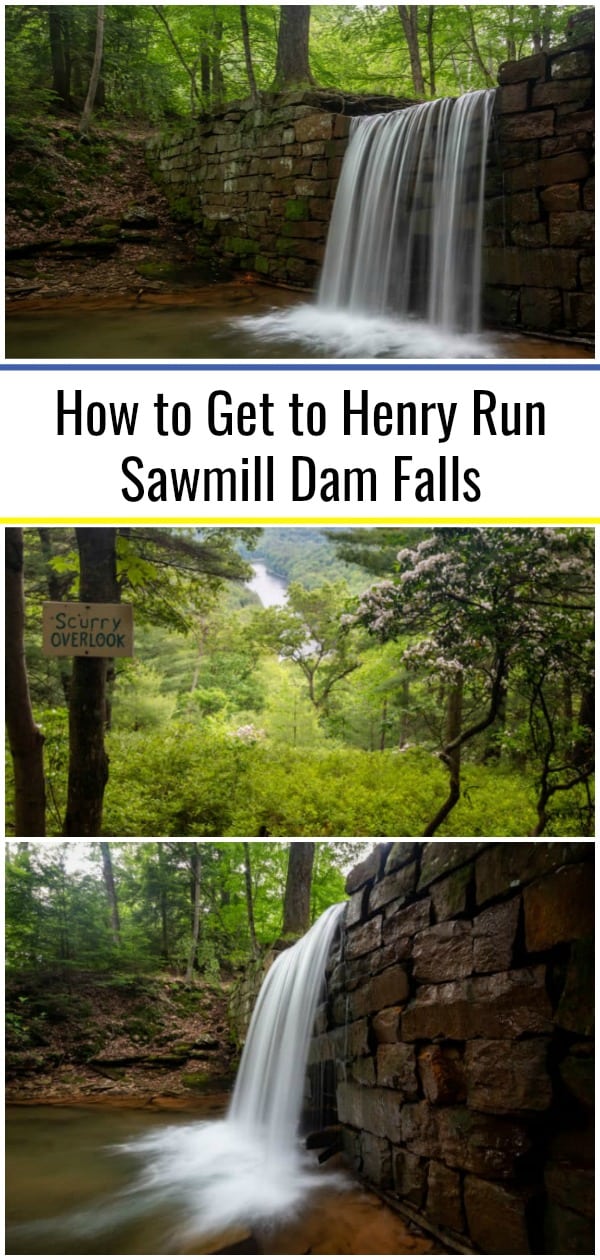 How to Get to Henry Run Sawmill Dam Falls in Cook Forest State Park