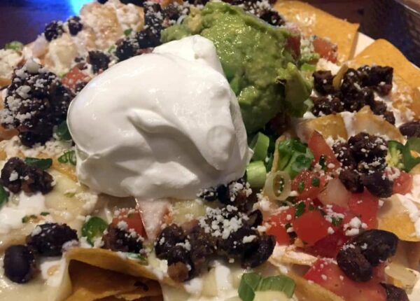 Nachos at Iron Hill in Hershey, PA during Happy Hour