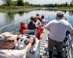 Exploring Presque Isle State Park on a Free Pontoon Boat Tour