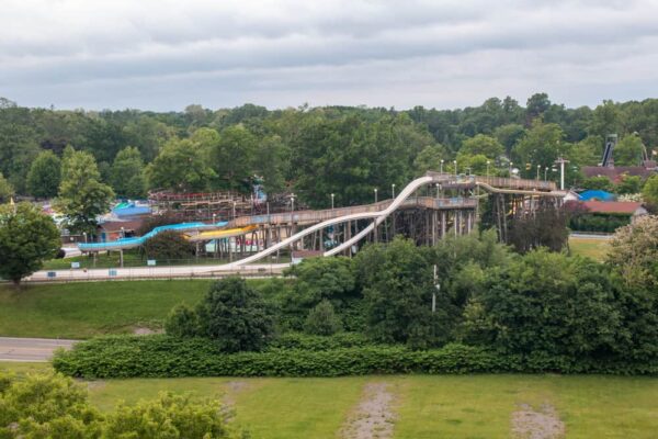 View from the observation deck at the Tom Ridge Environmental Center