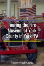 Touring the Fire Museum of York County in York, Pennsylvania