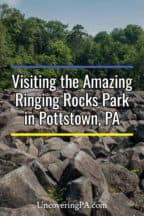 Ringing Rocks Park in Pottstown Pennsylvania
