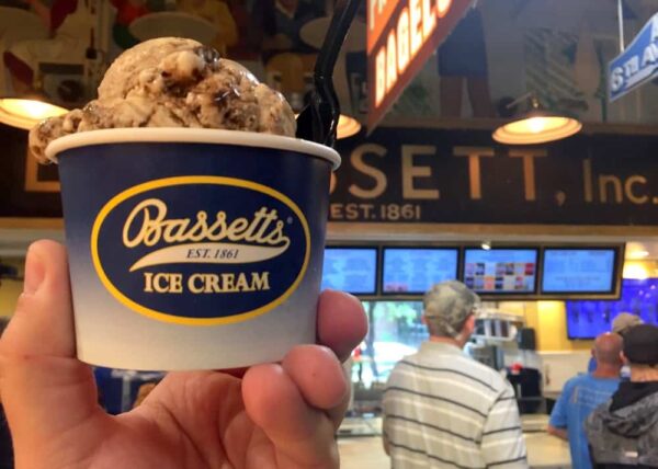 Bassetts Ice Cream in Philly's Reading Terminal Market