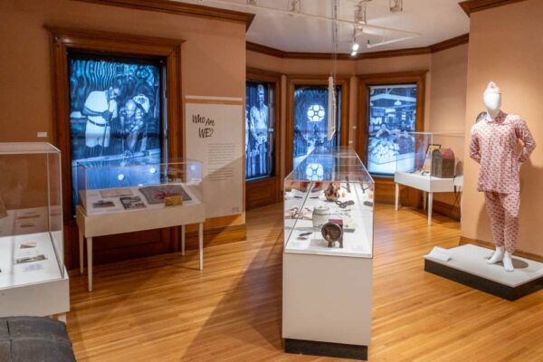 Displays inside the Hagen History Center in Erie, Pennsylvania