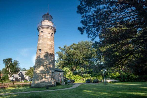 The Erie Land Light in Erie PA