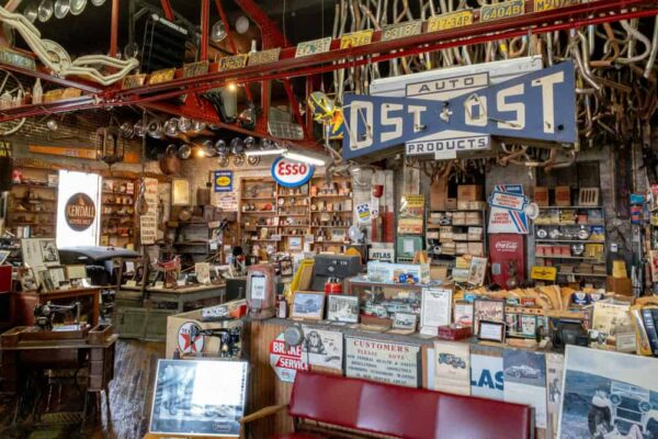 Upstairs of Jerry's Classic Cars and Collectables Museum in Schuylkill County PA