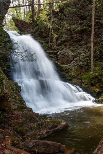 Little Shickshinny Falls in northeastern PA