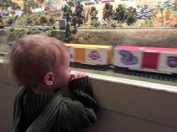 The Choo Choo Barn in Lancaster is one of my favorite things to do during Christmas in Pennsylvania