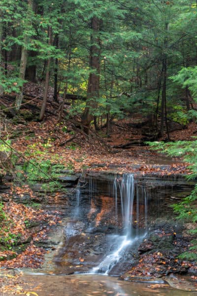 Grindstone Falls in McConnells Mill State Park in PA