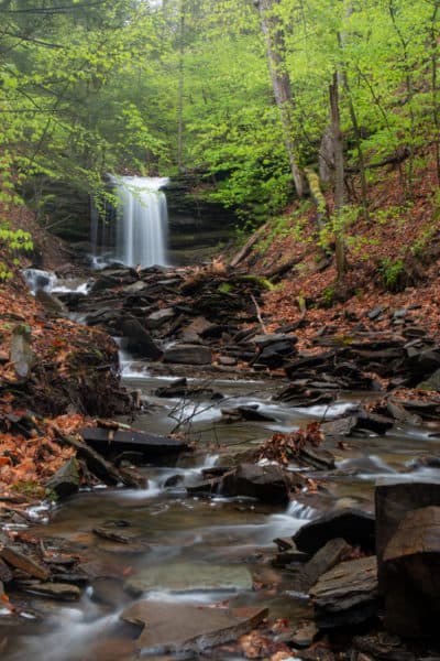 Lost Falls in State Game Lands 140 in PA