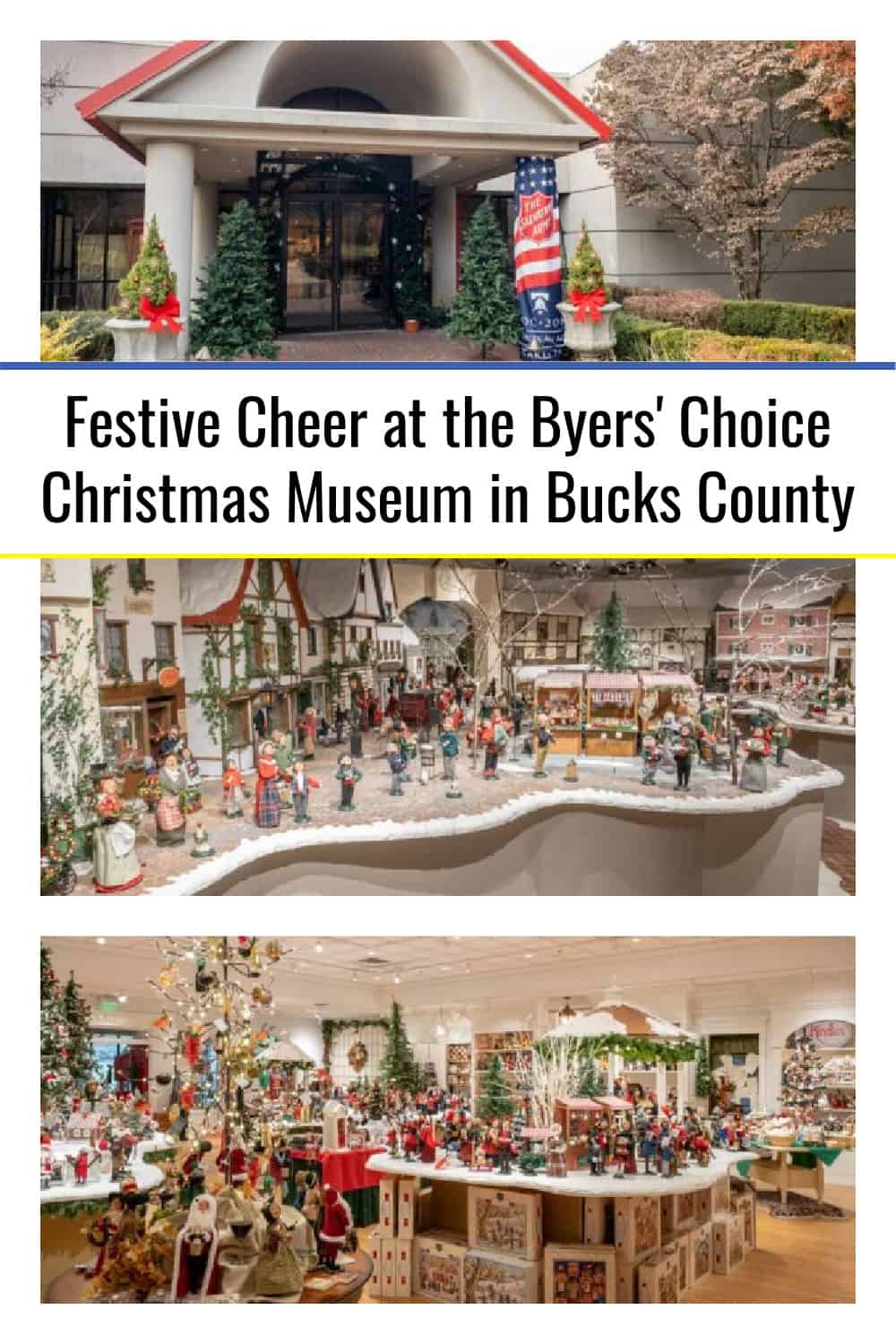 Festive Cheer at the Byers' Choice Christmas Museum in Bucks County