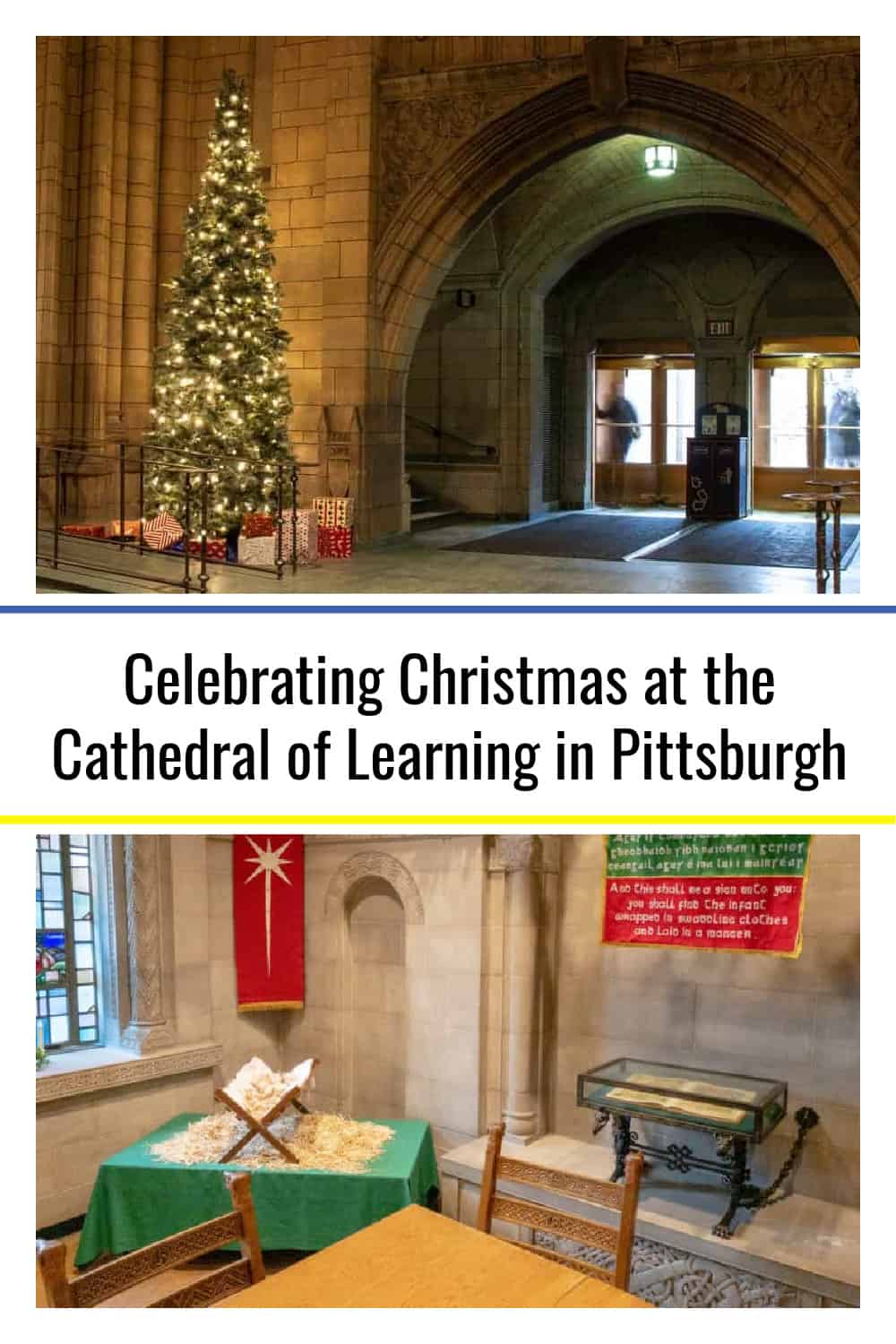 Celebrating Christmas at the Cathedral of Learning in Pittsburgh